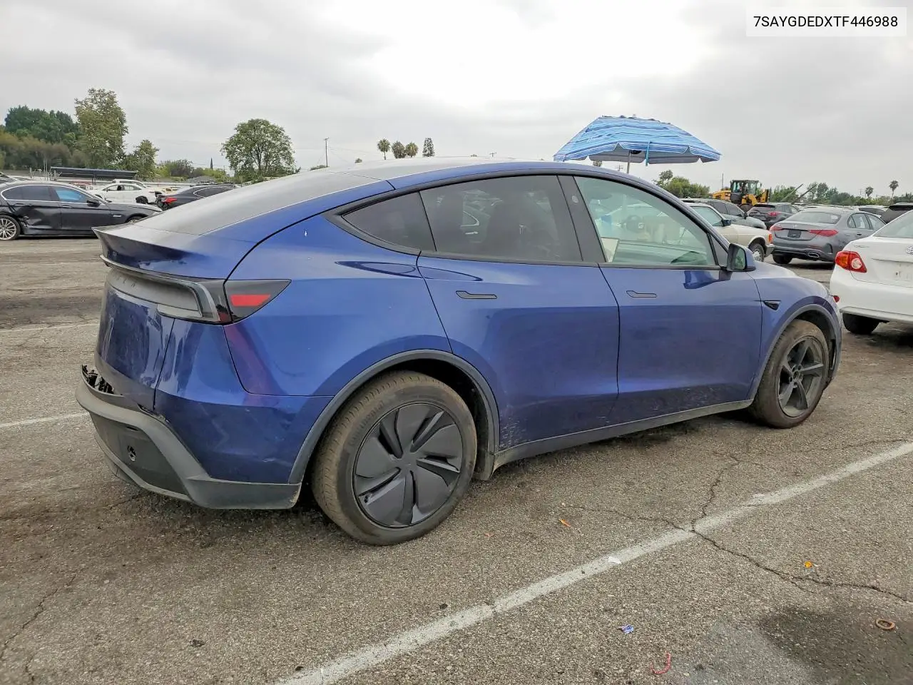 2026 Tesla Model Y VIN: 7SAYGDEDXTF446988 Lot: 58016026