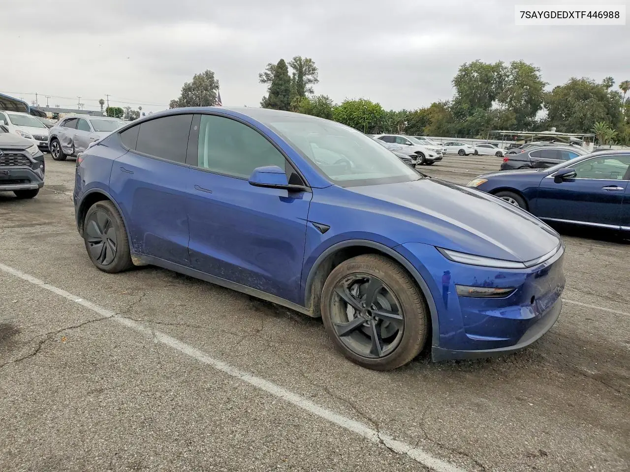 2026 Tesla Model Y VIN: 7SAYGDEDXTF446988 Lot: 58016026