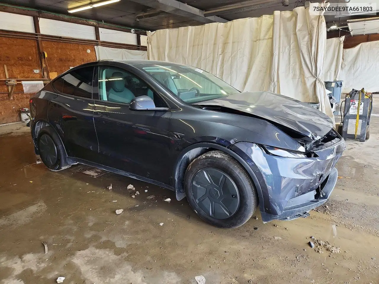 2026 Tesla Model Y VIN: 7SAYGDEE9TA661803 Lot: 58631666