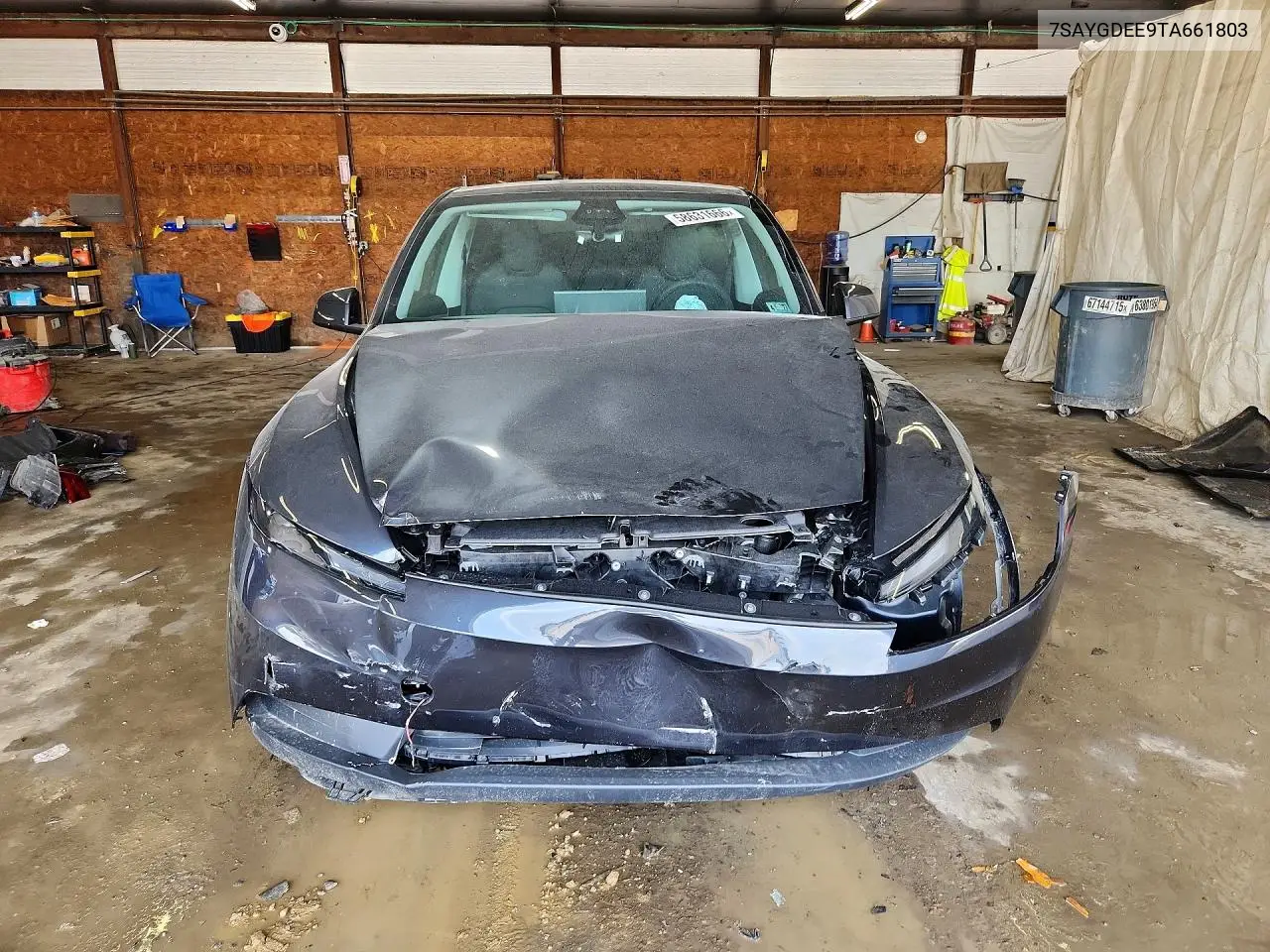 2026 Tesla Model Y VIN: 7SAYGDEE9TA661803 Lot: 58631666