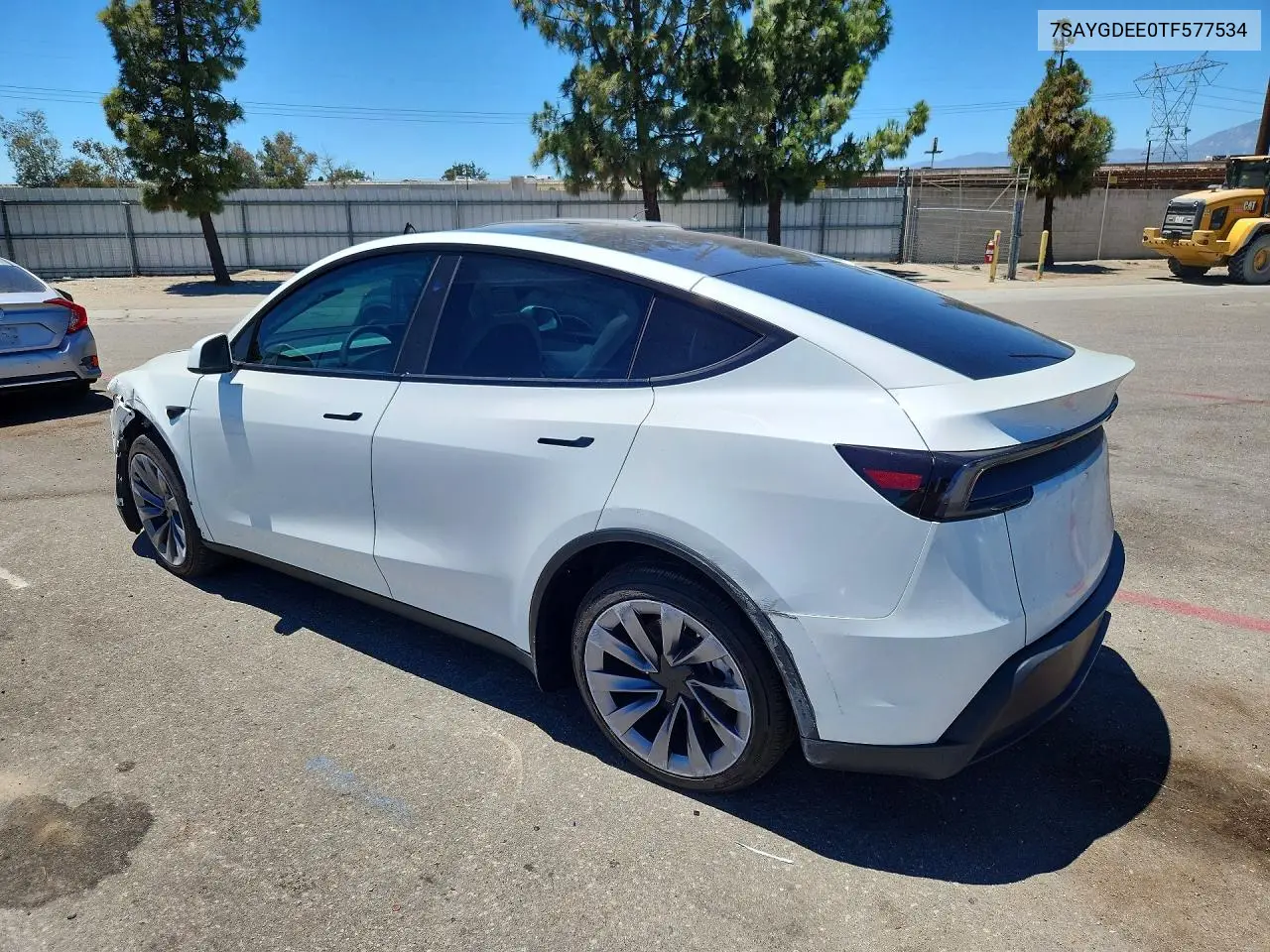 2026 Tesla Model Y VIN: 7SAYGDEE6TF577781 Lot: 59186076