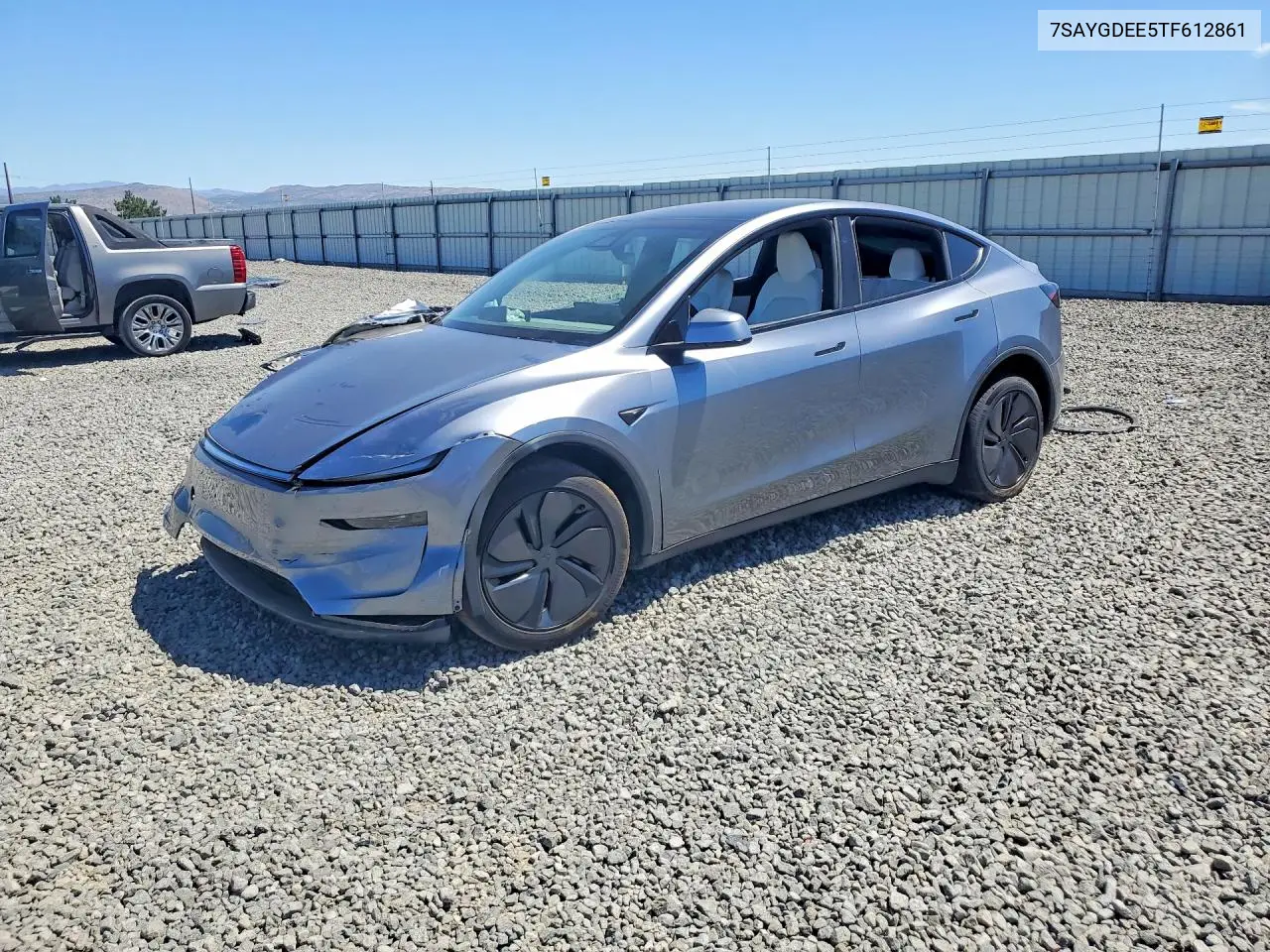 2026 Tesla Model Y VIN: 7SAYGDEE5TF612861 Lot: 59198346