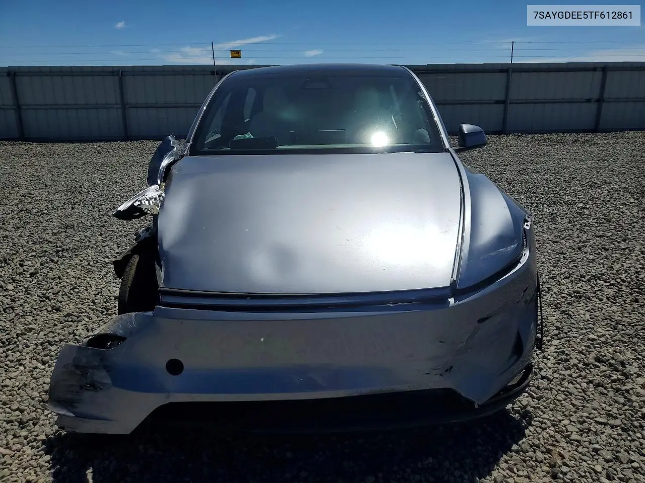 2026 Tesla Model Y VIN: 7SAYGDEE5TF612861 Lot: 59198346