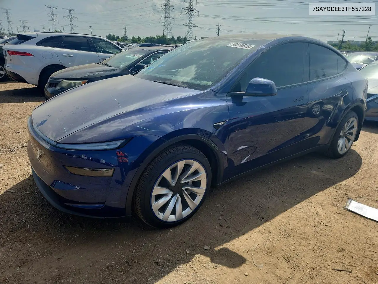 2026 Tesla Model Y VIN: 7SAYGDEE3TF557228 Lot: 59319576
