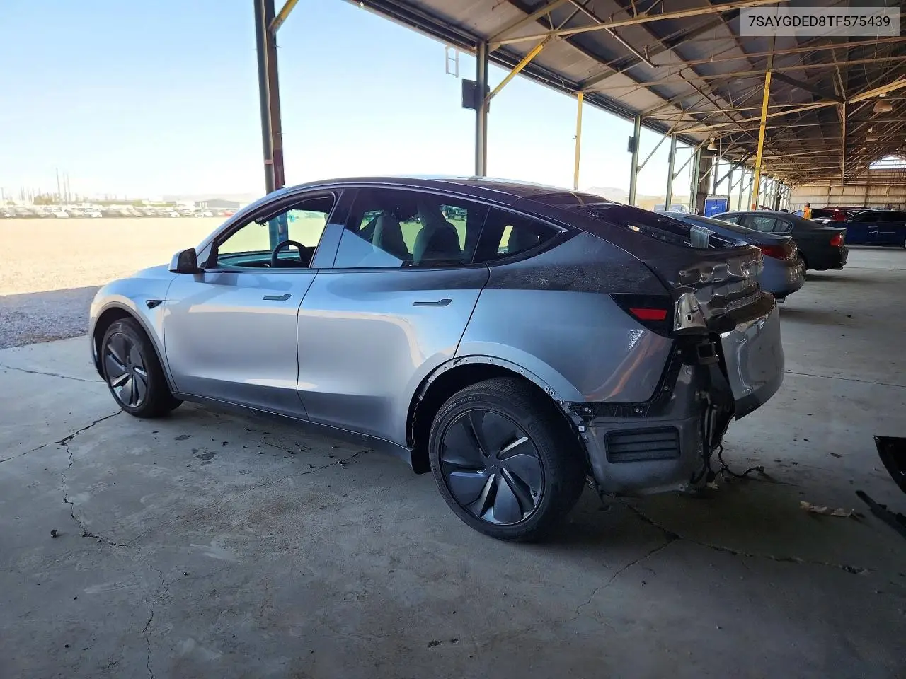 2026 Tesla Model Y VIN: 7SAYGDED8TF575439 Lot: 60206406