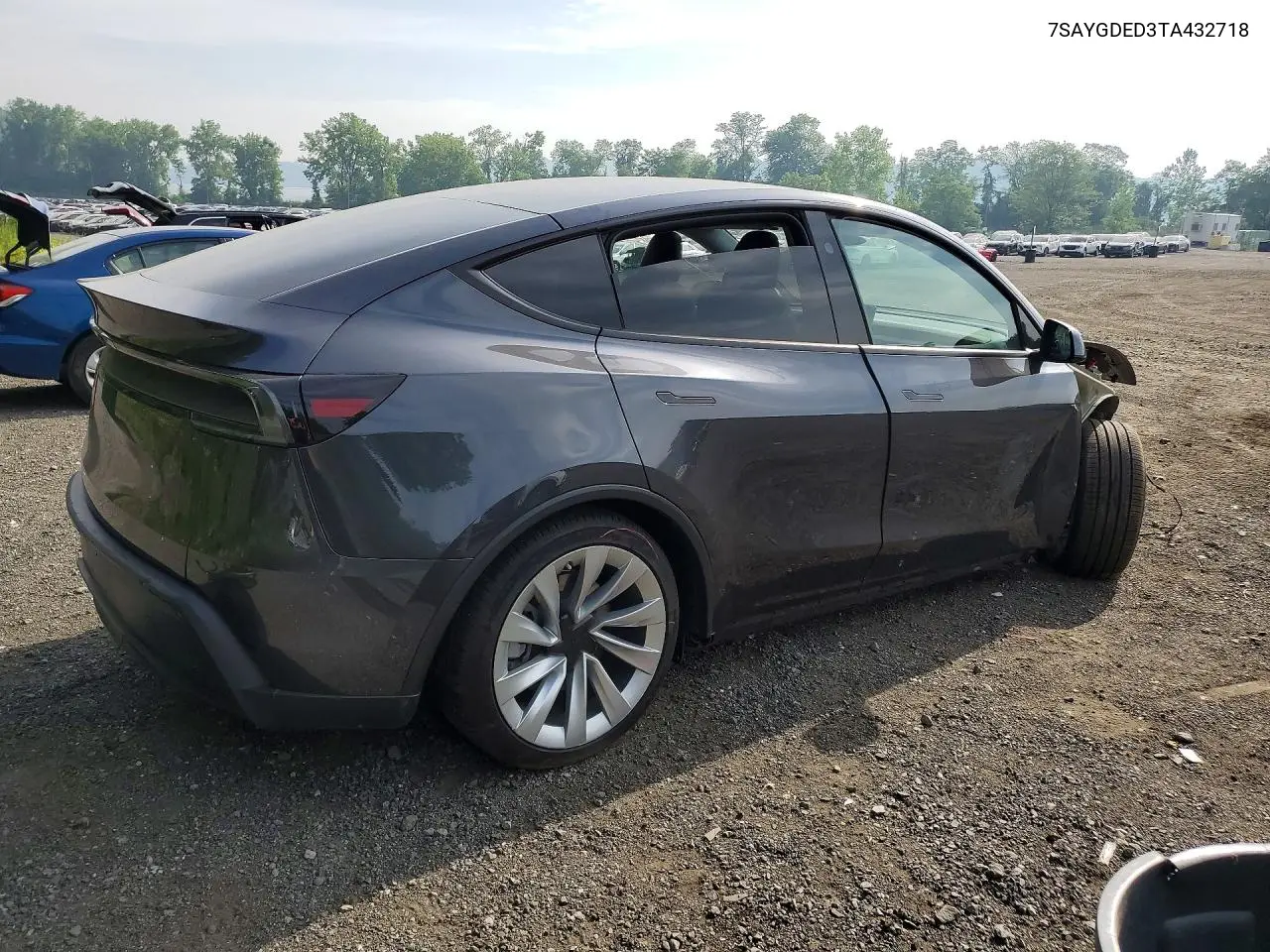 2026 Tesla Model Y VIN: 7SAYGDED3TA432718 Lot: 60577916