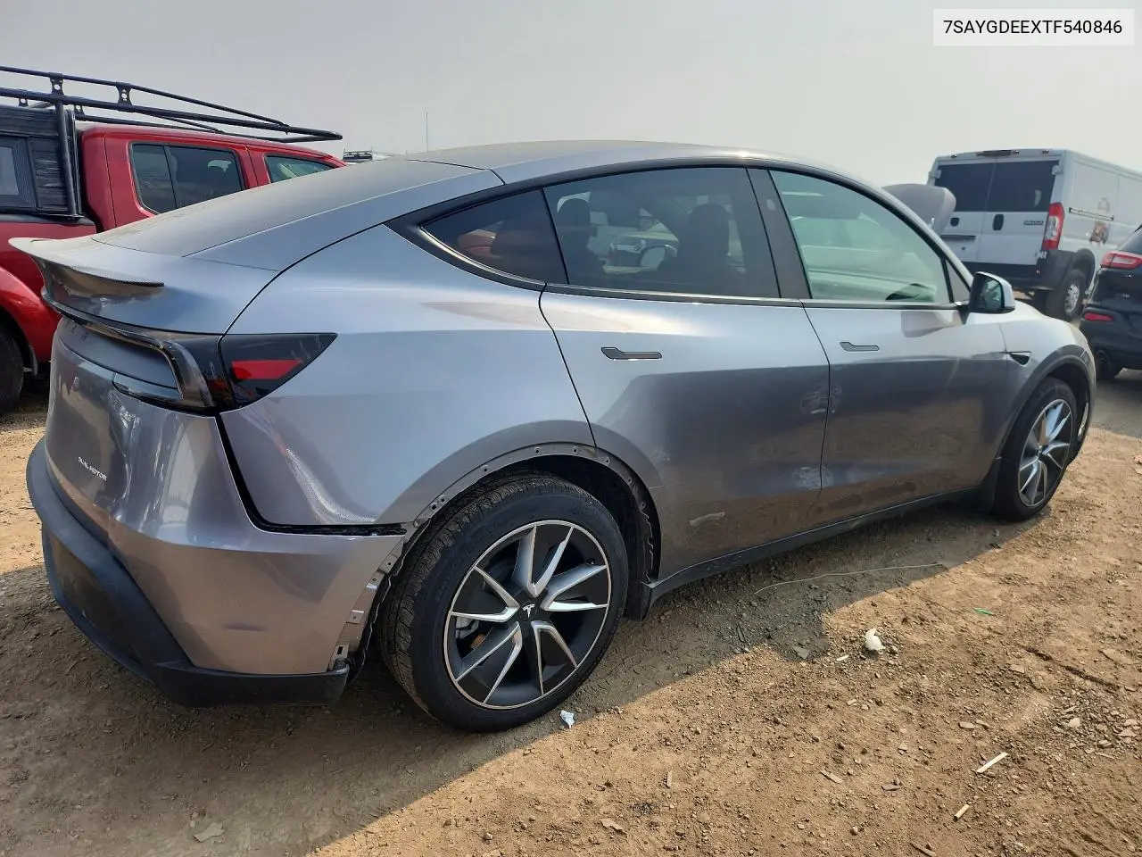 2026 Tesla Model Y VIN: 7SAYGDEEXTF540846 Lot: 60801176
