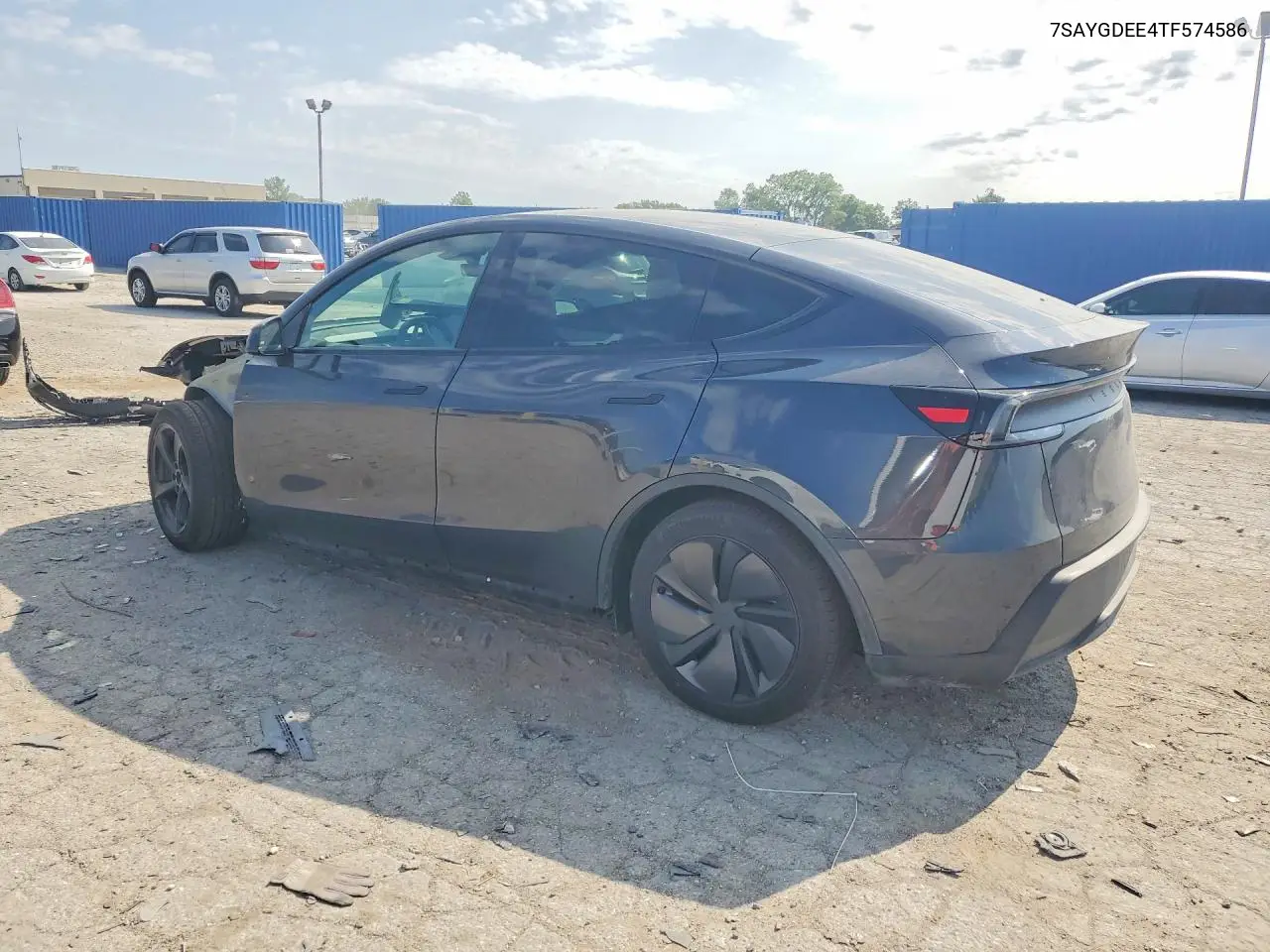 2026 Tesla Model Y VIN: 7SAYGDEE4TF574586 Lot: 60815326