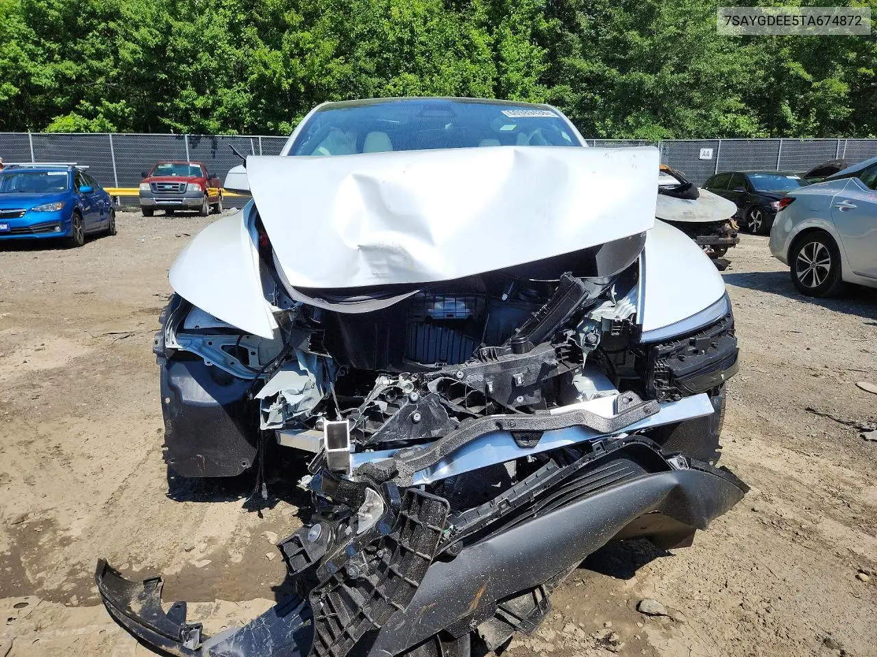 2026 Tesla Model Y VIN: 7SAYGDEE5TA674872 Lot: 60989436