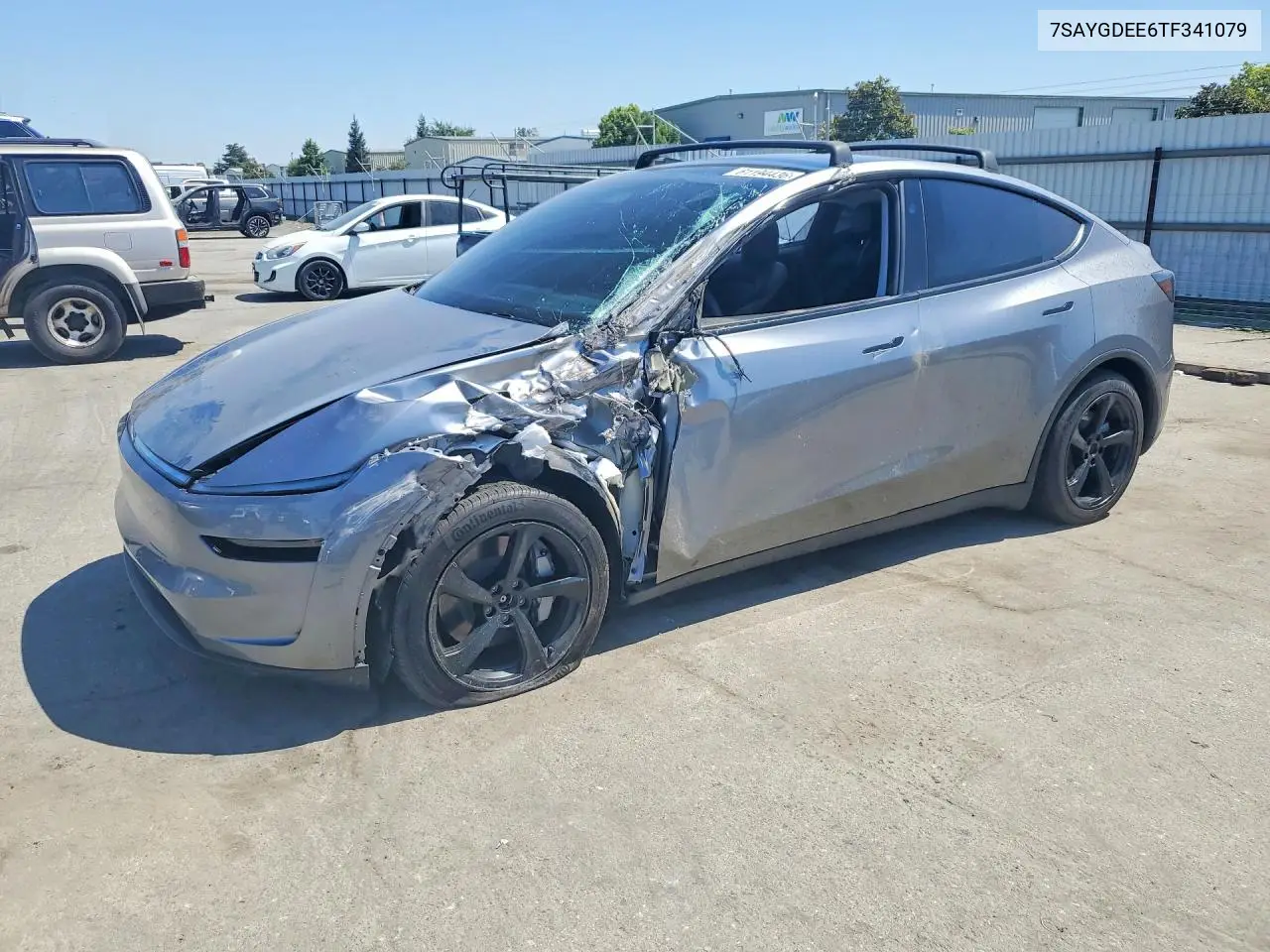 2026 Tesla Model Y VIN: 7SAYGDEE6TF341079 Lot: 61194436