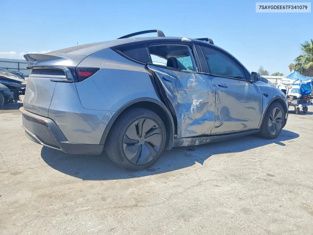 2026 Tesla Model Y VIN: 7SAYGDEE6TF341079 Lot: 61194436