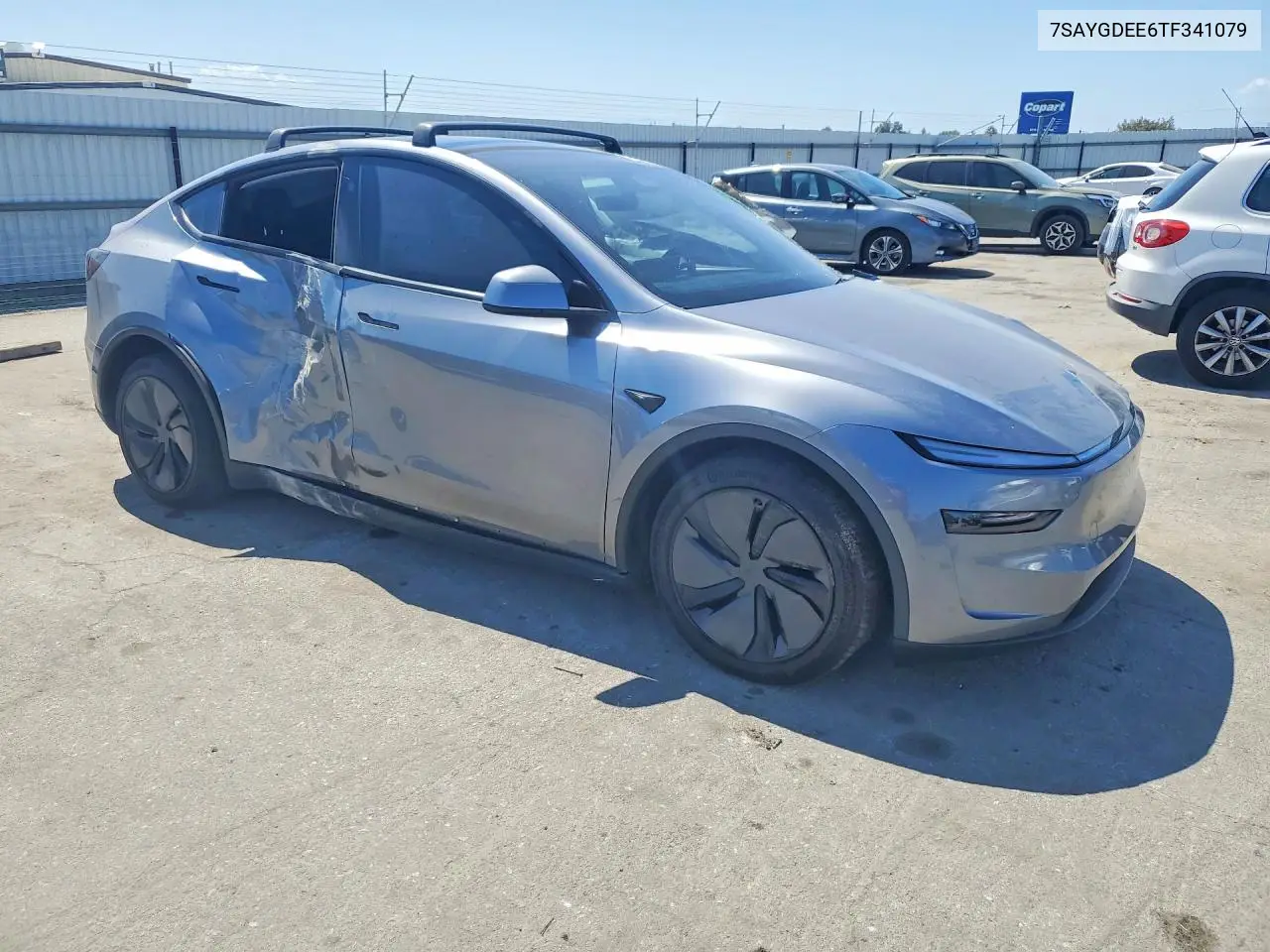 2026 Tesla Model Y VIN: 7SAYGDEE6TF341079 Lot: 61194436
