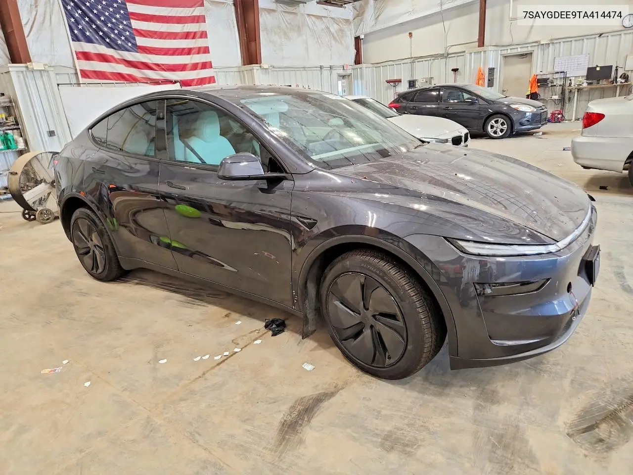 2026 Tesla Model Y VIN: 7SAYGDEE9TA414474 Lot: 61238716