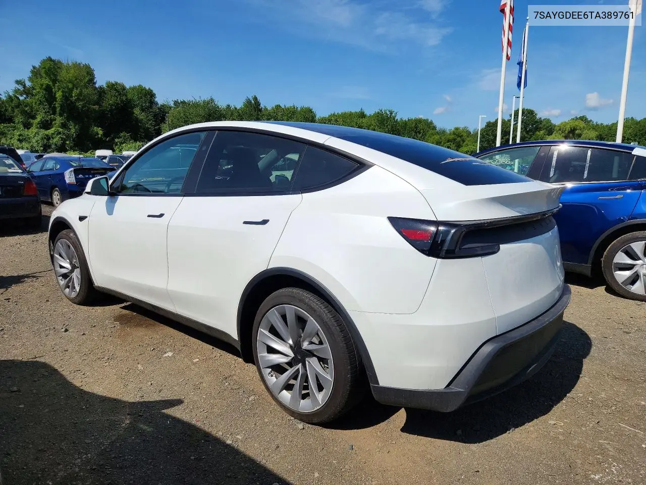 2026 Tesla Model Y VIN: 7SAYGDEE6TA389761 Lot: 61352976