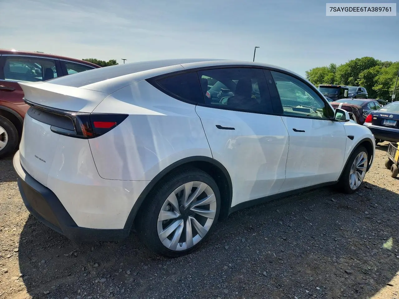 2026 Tesla Model Y VIN: 7SAYGDEE6TA389761 Lot: 61352976