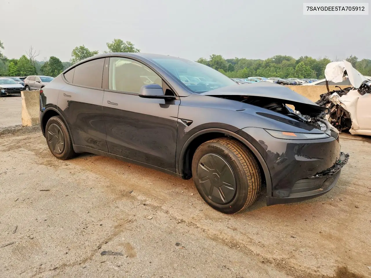 2026 Tesla Model Y VIN: 7SAYGDEE5TA705912 Lot: 61666886