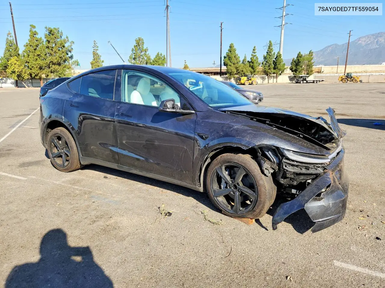 2026 Tesla Model Y VIN: 7SAYGDED7TF559054 Lot: 61916176
