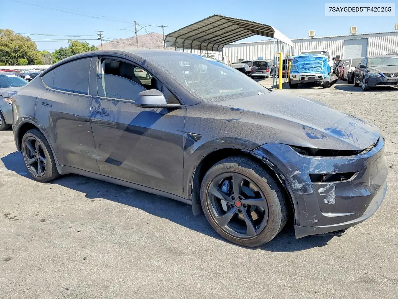 2026 Tesla Model Y VIN: 7SAYGDED5TF420265 Lot: 85964015