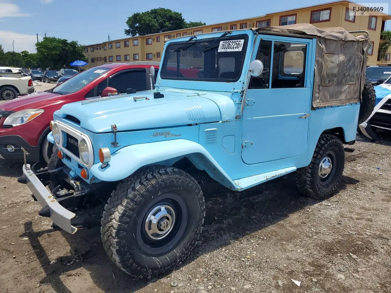 1967 Toyota Land Cruiser VIN: FJ4086969 Lot: 60362256