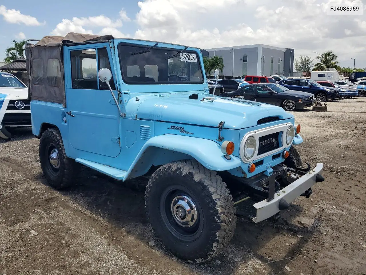 1967 Toyota Land Cruiser VIN: FJ4086969 Lot: 60362256