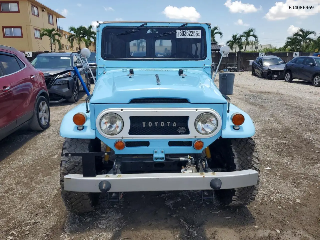 1967 Toyota Land Cruiser VIN: FJ4086969 Lot: 60362256