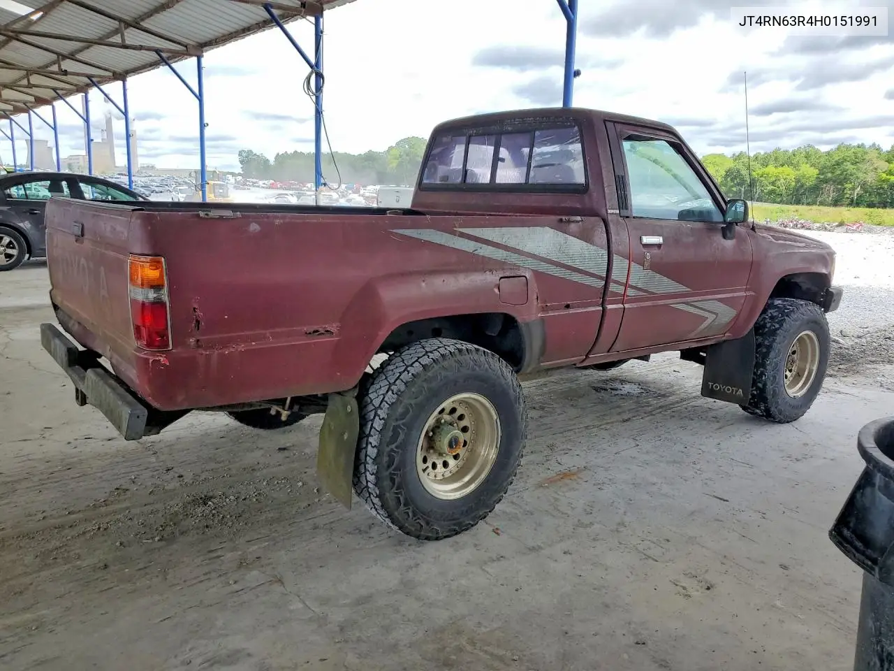 1987 Toyota Pickup Rn63 Std VIN: JT4RN63R4H0151991 Lot: 58432286
