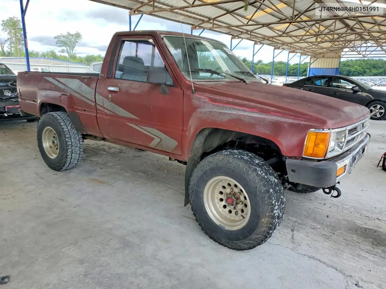 1987 Toyota Pickup Rn63 Std VIN: JT4RN63R4H0151991 Lot: 58432286