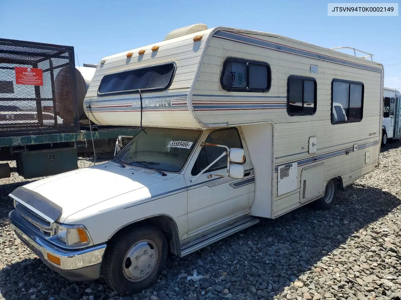1989 Camper - Rv VIN: JT5VN94T0K0002149 Lot: 58472126