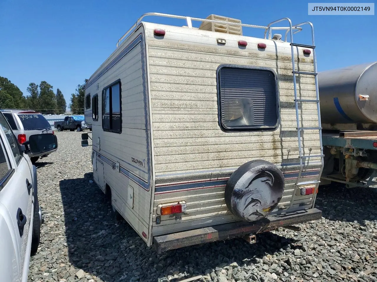 1989 Camper - Rv VIN: JT5VN94T0K0002149 Lot: 58472126