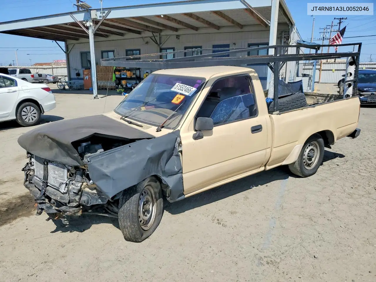 1990 Toyota Pickup Base VIN: JT4RN81A3L0052046 Lot: 51552466