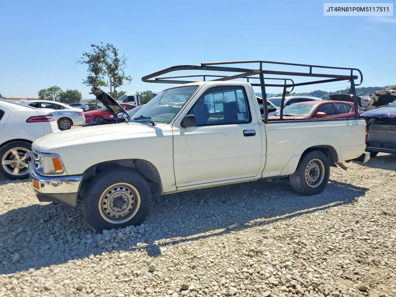 1991 Toyota Pickup Deluxe VIN: JT4RN81P0M5117511 Lot: 48929646