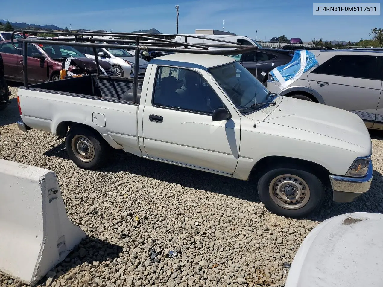 1991 Toyota Pickup Deluxe VIN: JT4RN81P0M5117511 Lot: 48929646