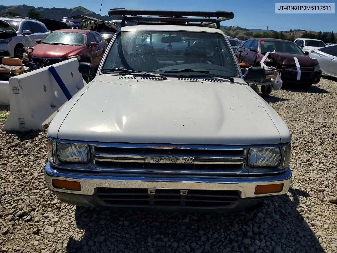 1991 Toyota Pickup Deluxe VIN: JT4RN81P0M5117511 Lot: 48929646