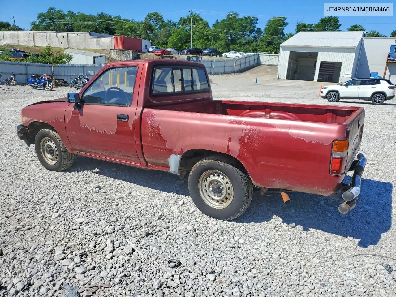 1991 Toyota Pickup 1/2 Ton Short Wheelbase VIN: JT4RN81A1M0063466 Lot: 58327026