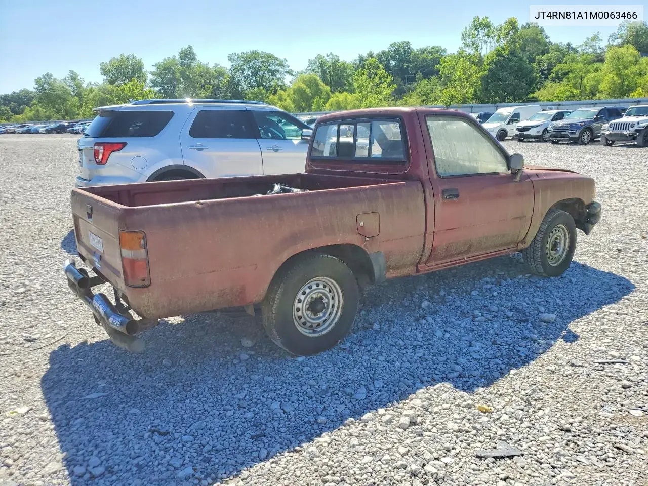 1991 Toyota Pickup 1/2 Ton Short Wheelbase VIN: JT4RN81A1M0063466 Lot: 58327026