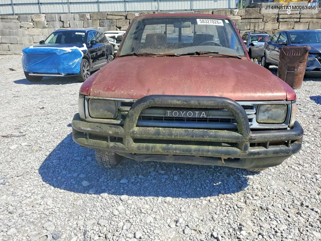 1991 Toyota Pickup 1/2 Ton Short Wheelbase VIN: JT4RN81A1M0063466 Lot: 58327026