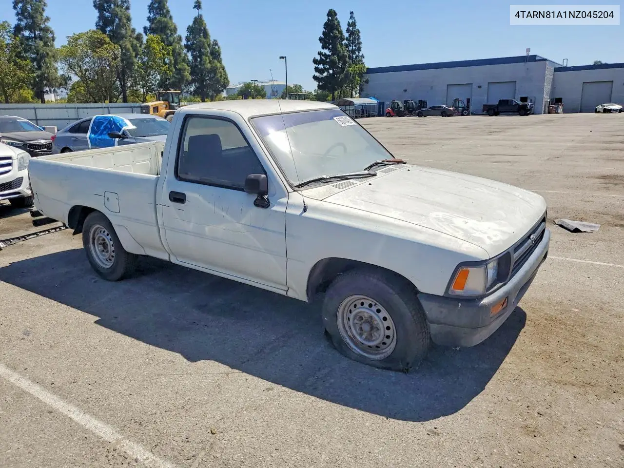 1992 Toyota Pickup VIN: 4TARN81A1NZ045204 Lot: 56378426