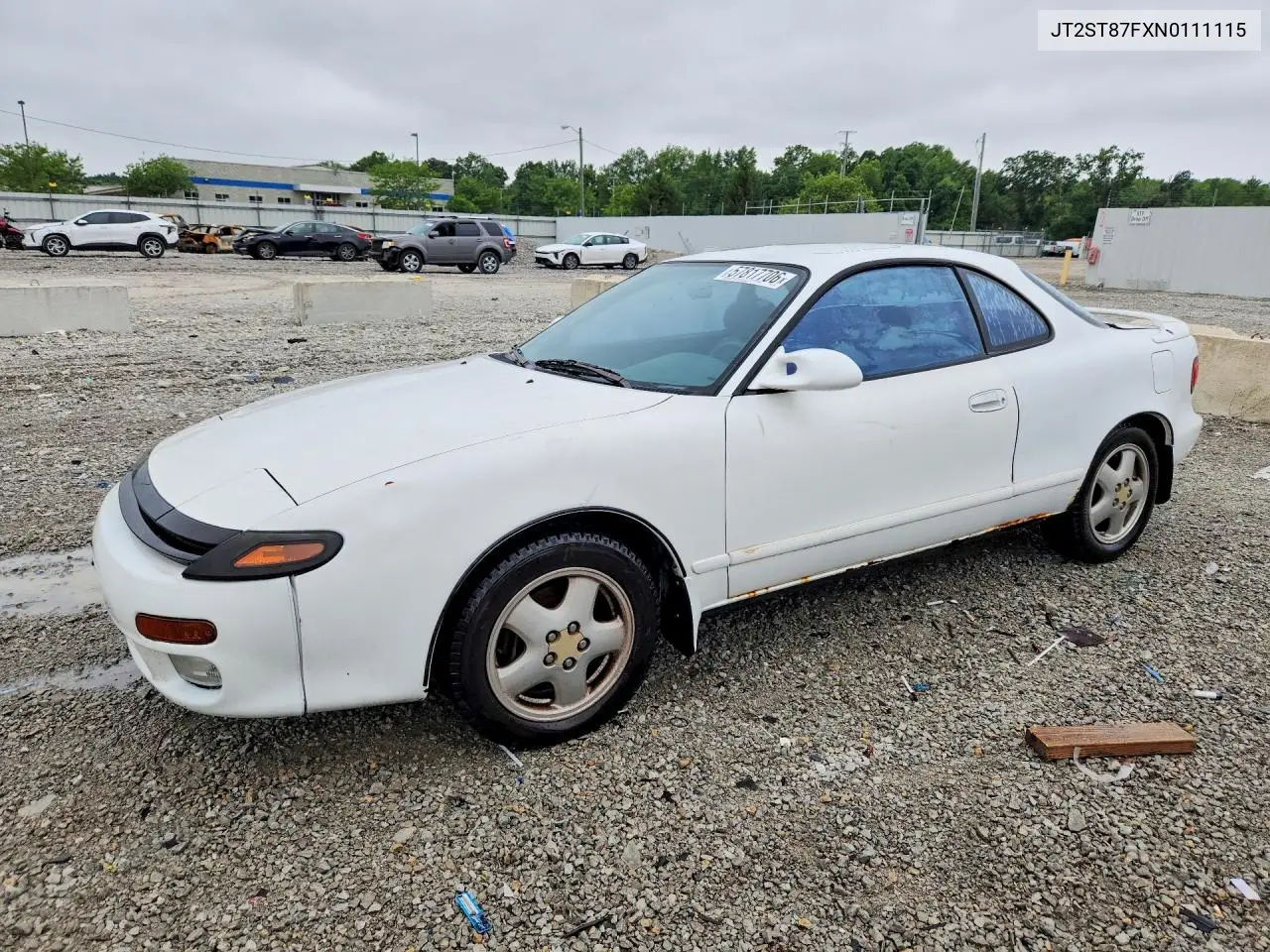 1992 Toyota Celica Gt VIN: JT2ST87FXN0111115 Lot: 57817706