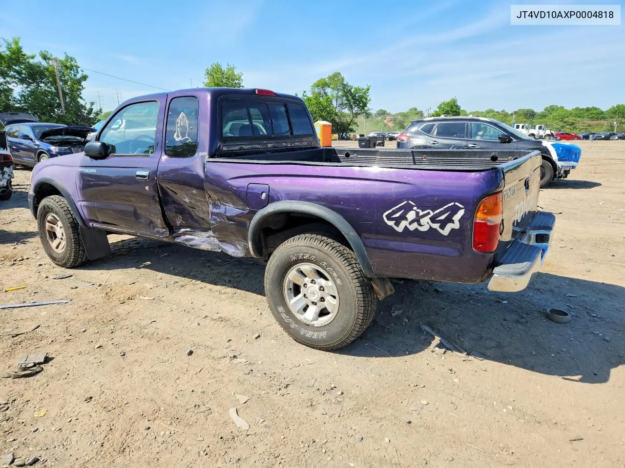 1993 Toyota T100 Base VIN: JT4VD10AXP0004818 Lot: 52350906