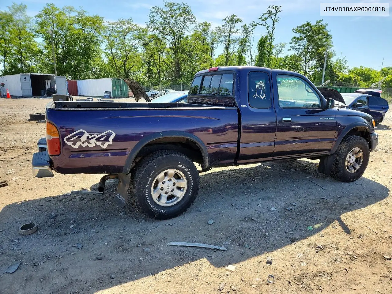 1993 Toyota T100 Base VIN: JT4VD10AXP0004818 Lot: 52350906