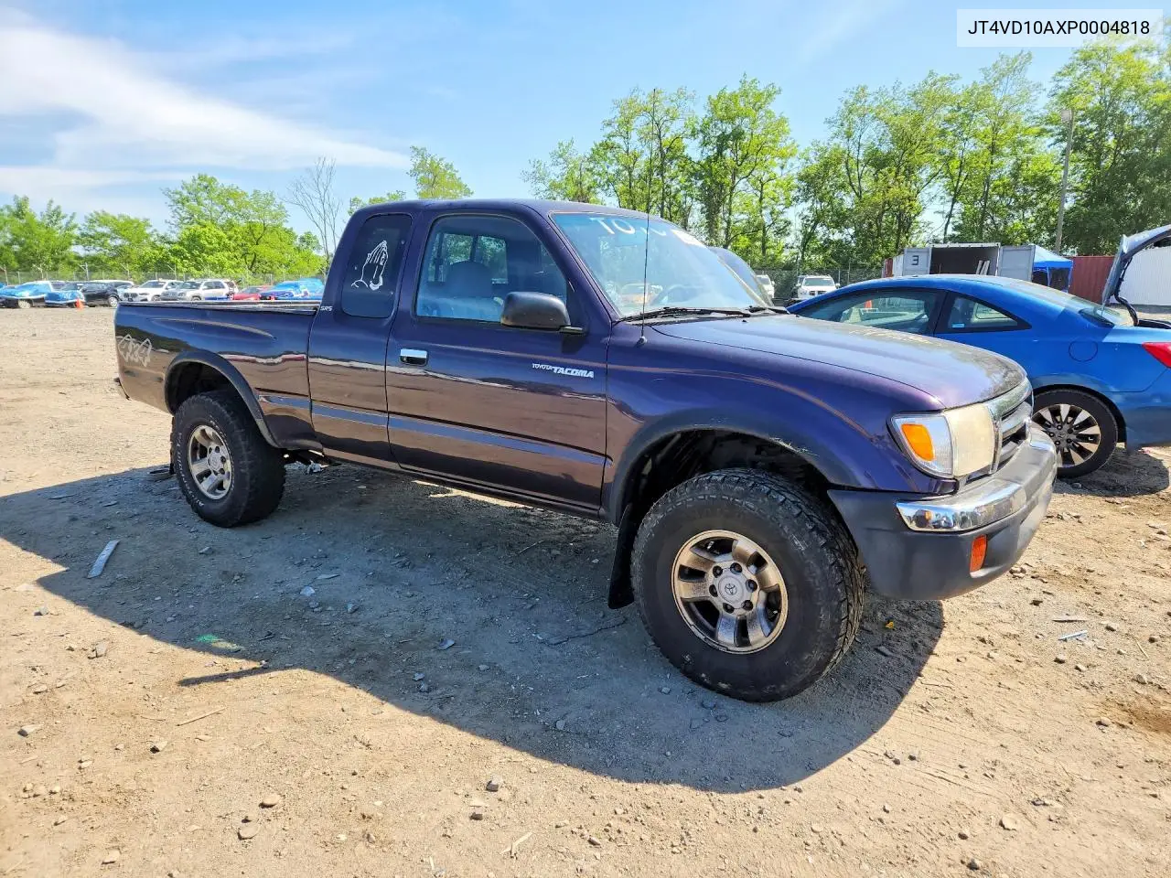1993 Toyota T100 Base VIN: JT4VD10AXP0004818 Lot: 52350906