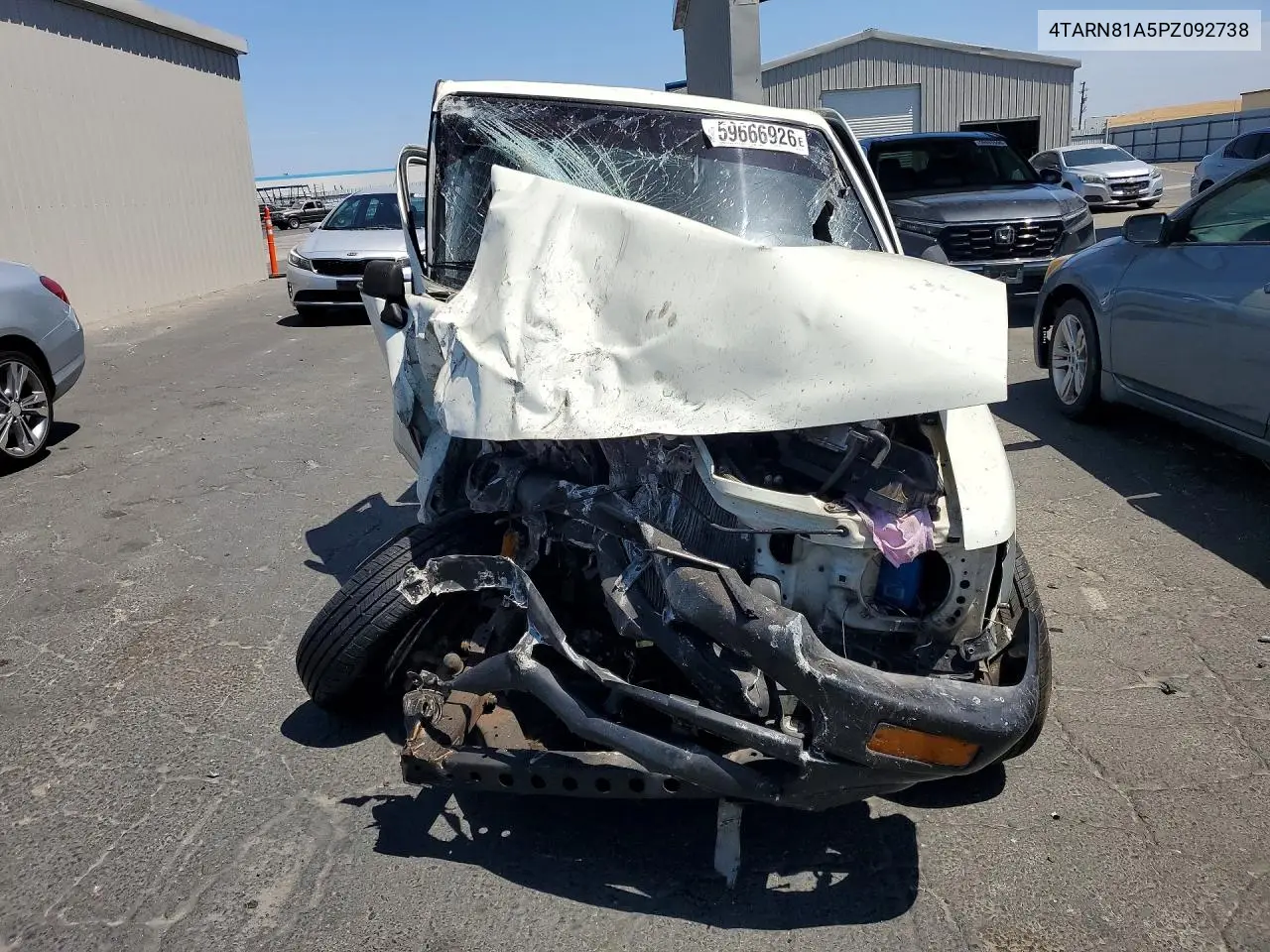 1993 Toyota Pickup 1/2 Ton Short Wheelbase Stb VIN: 4TARN81A5PZ092738 Lot: 59666926