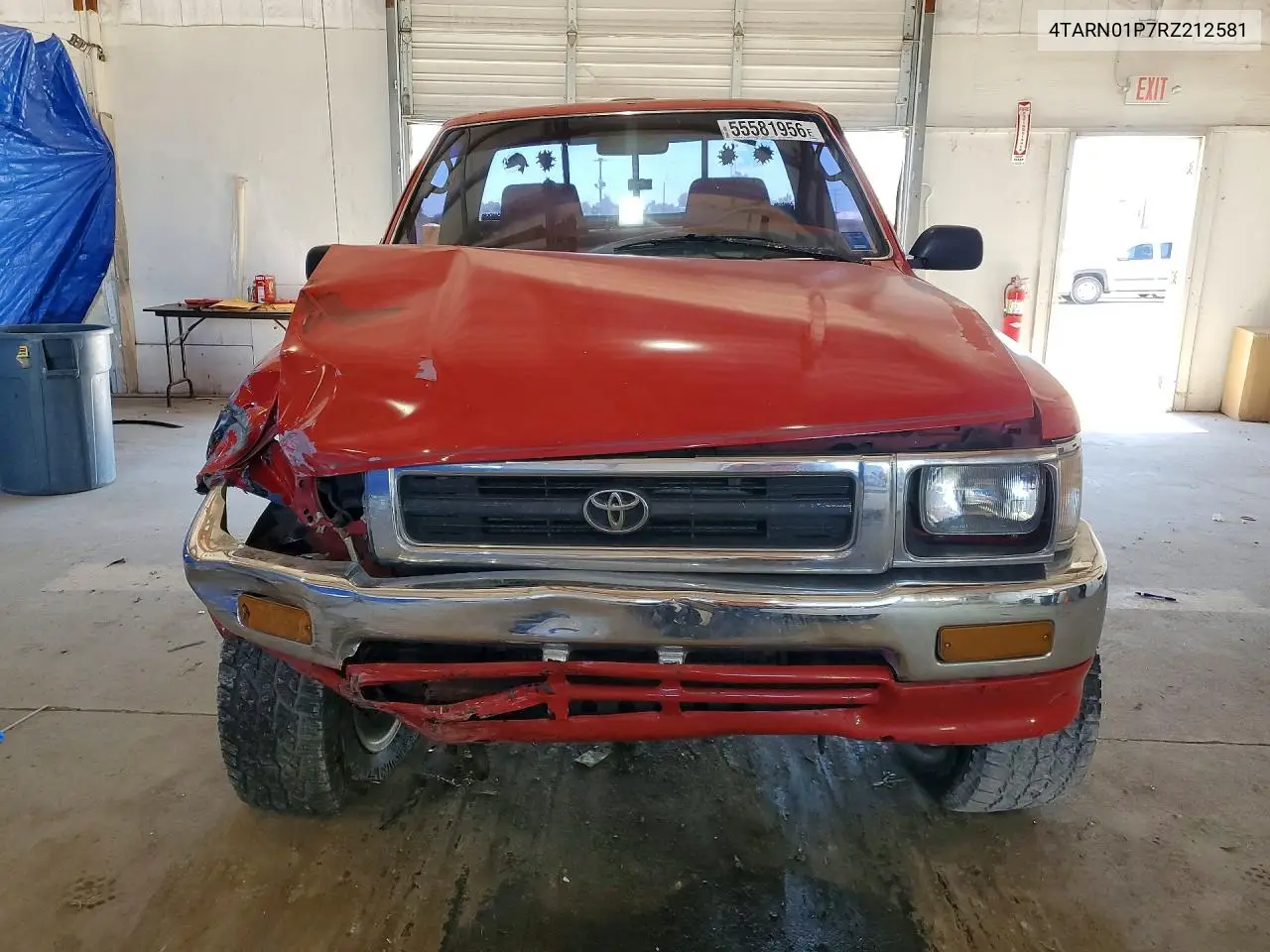 1994 Toyota Pickup Dx VIN: 4TARN01P7RZ212581 Lot: 55581956