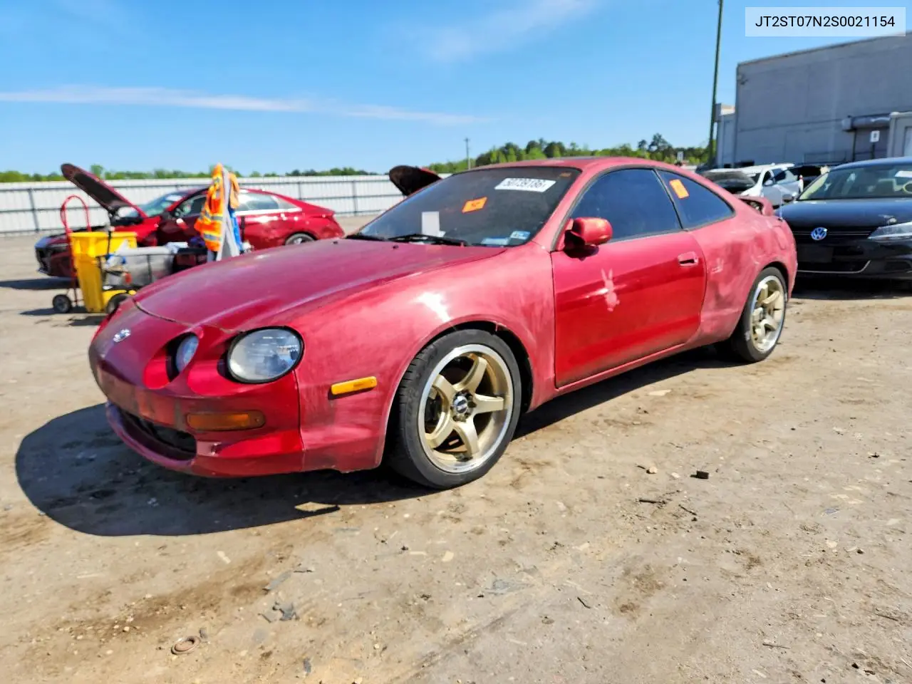 1995 Toyota Celica Gt VIN: JT2ST07N2S0021154 Lot: 50739186