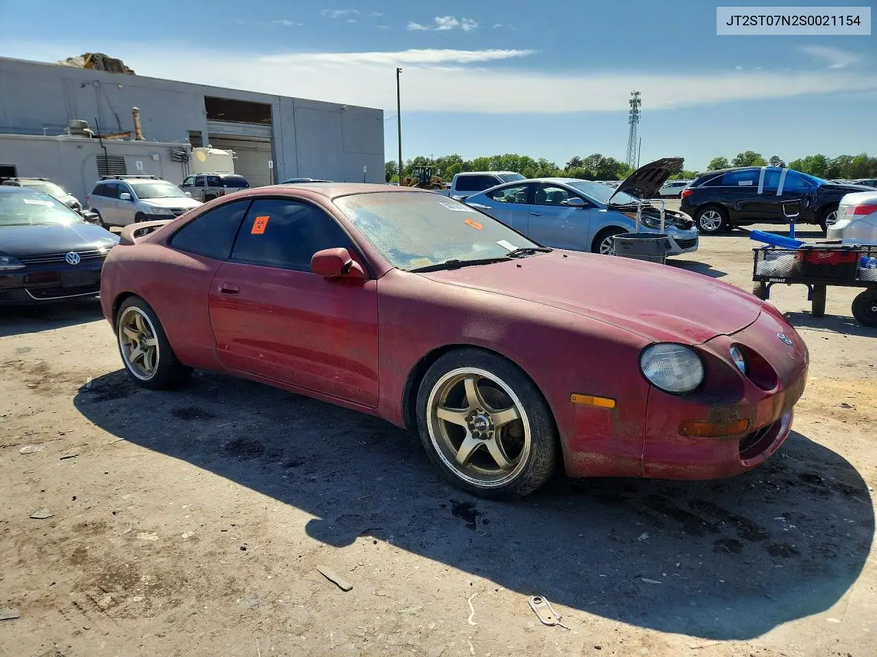 1995 Toyota Celica Gt VIN: JT2ST07N2S0021154 Lot: 50739186