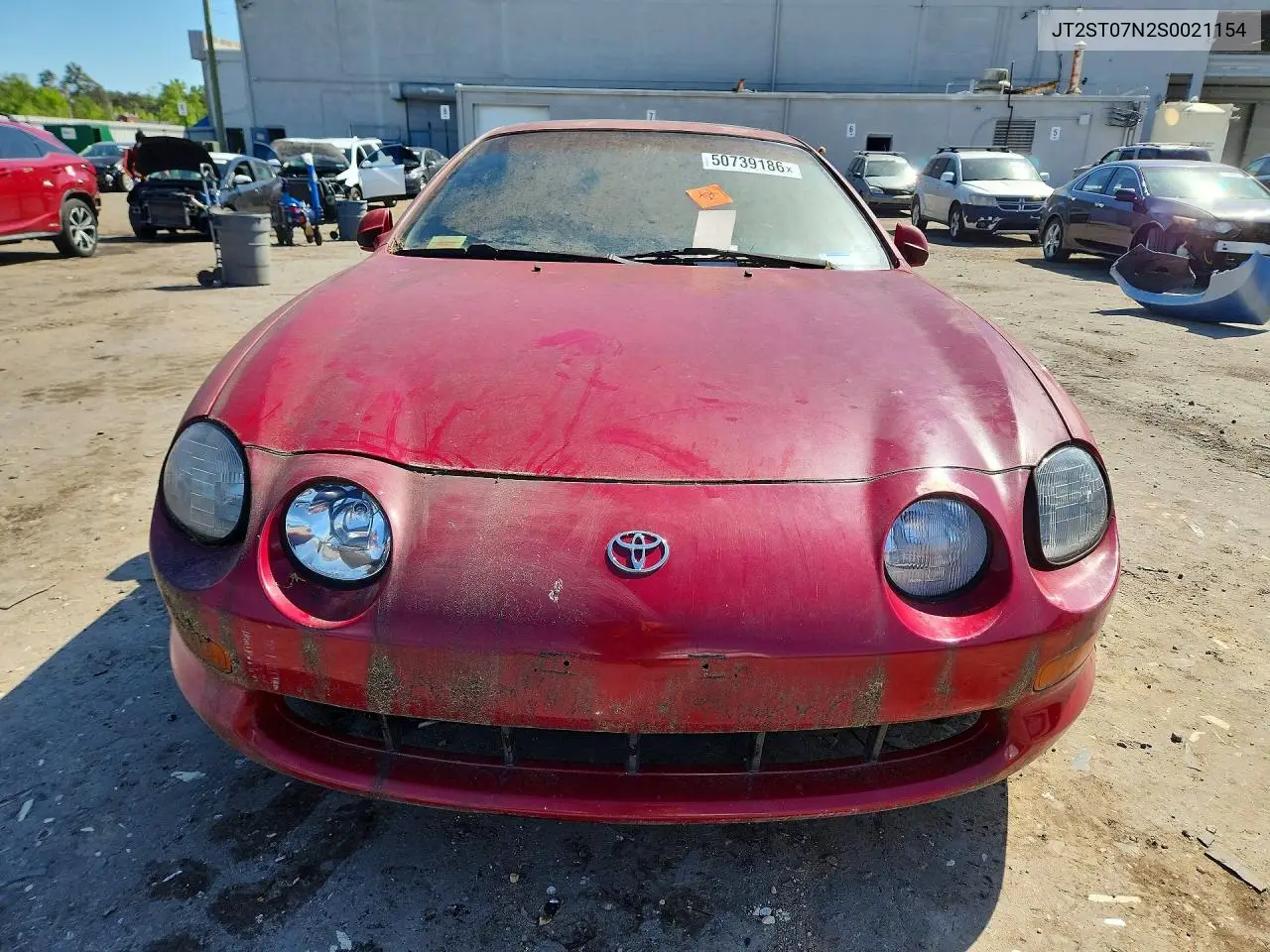 1995 Toyota Celica Gt VIN: JT2ST07N2S0021154 Lot: 50739186