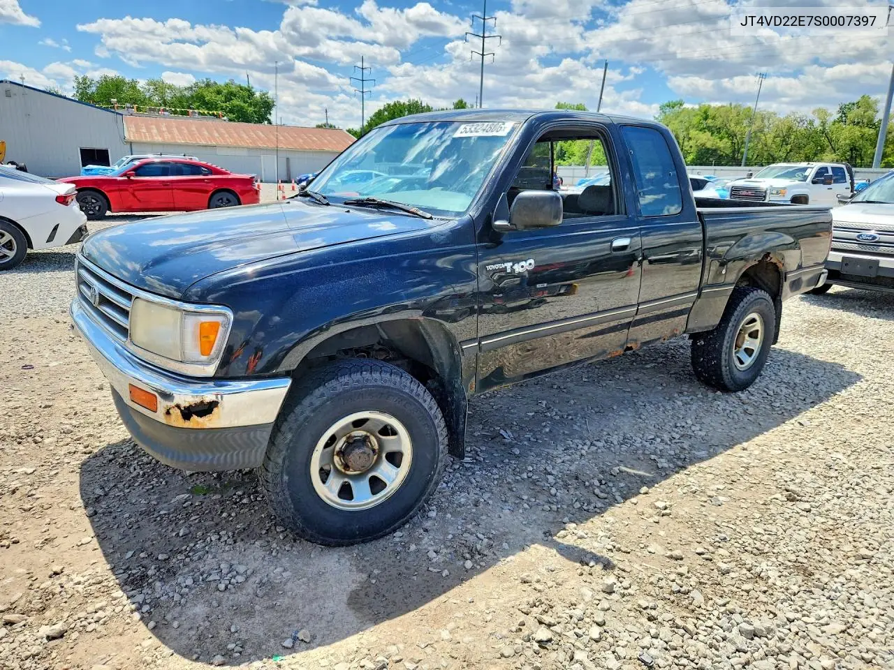 1995 Toyota T100 Xtracab Dx VIN: JT4VD22E7S0007397 Lot: 53324806