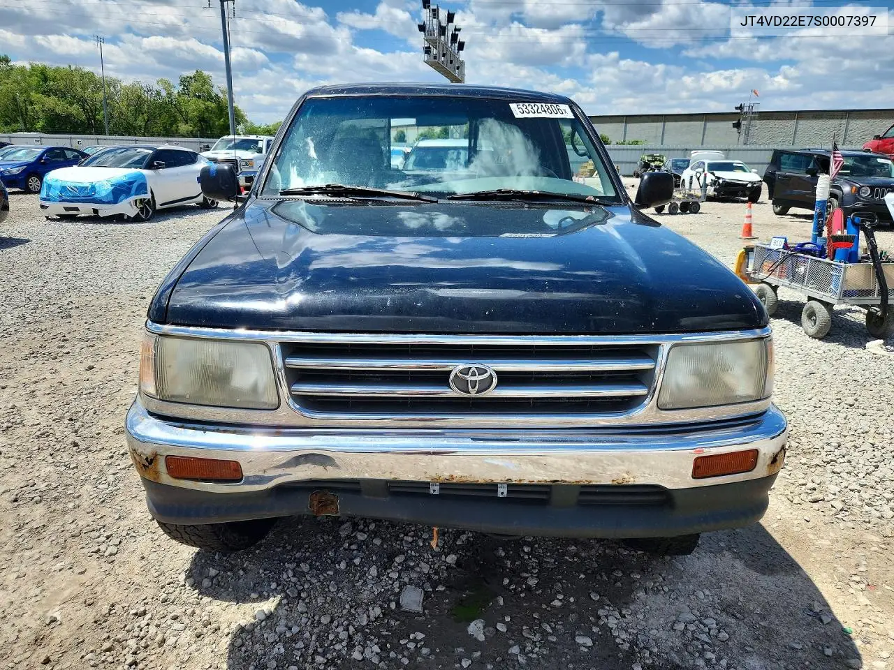 1995 Toyota T100 Xtracab Dx VIN: JT4VD22E7S0007397 Lot: 53324806