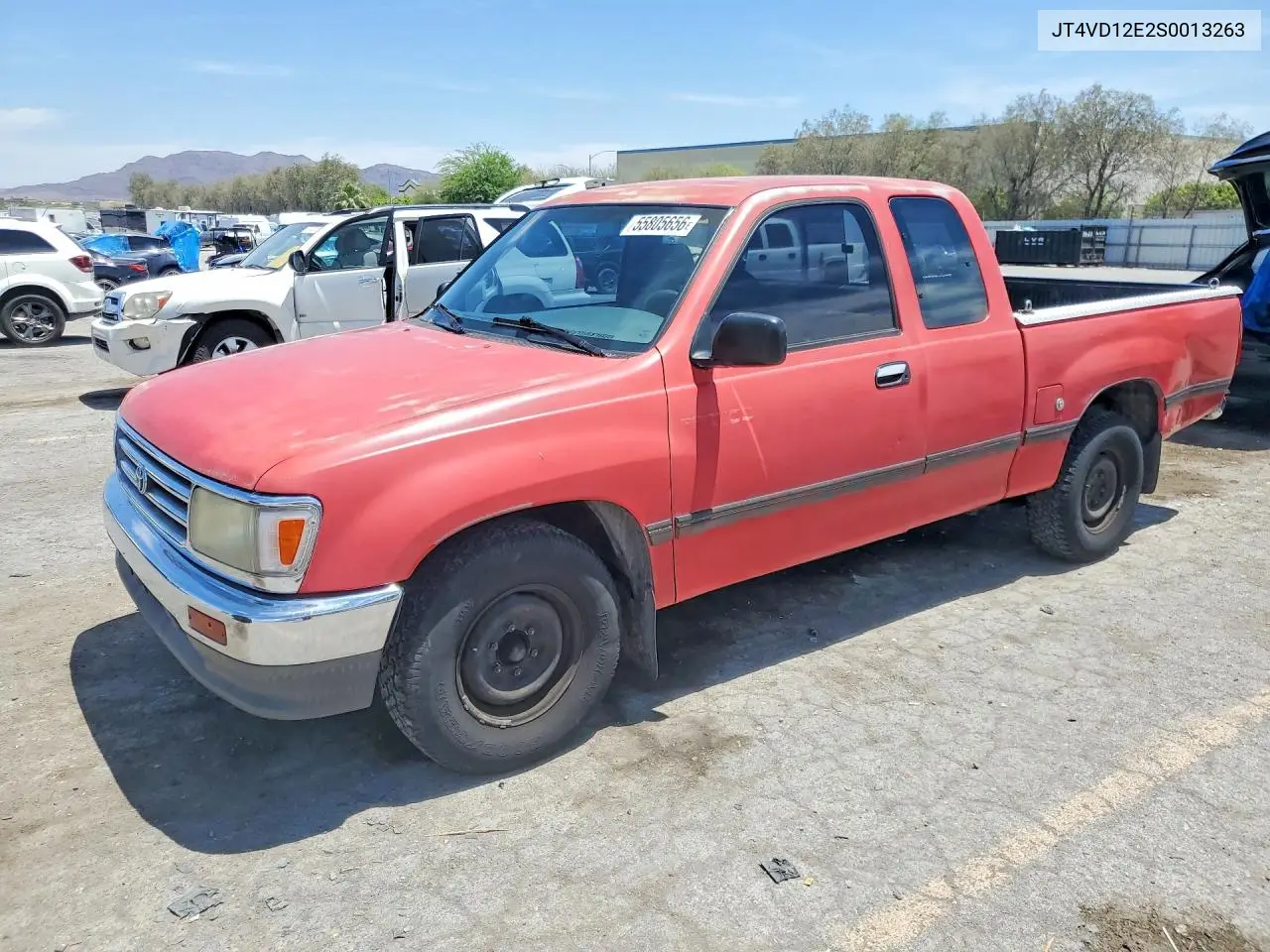 1995 Toyota T100 Dx VIN: JT4VD12E2S0013263 Lot: 55805656