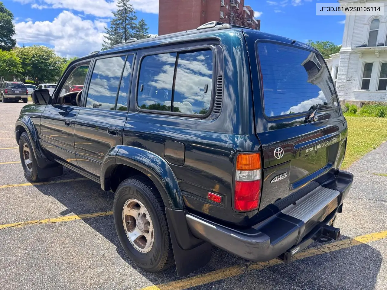 1995 Toyota Land Cruiser Dj81 VIN: JT3DJ81W2S0105114 Lot: 57961646